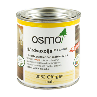 OSMO 3062 HÅRDVAX MATT 0,375L ORIGINALET MATT 0,375L